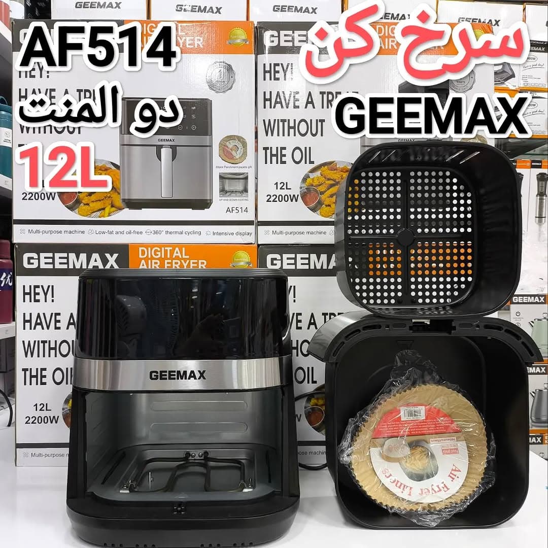 سرخ کن 12 لیتر دو المنت جیمکس مدل GMC-514