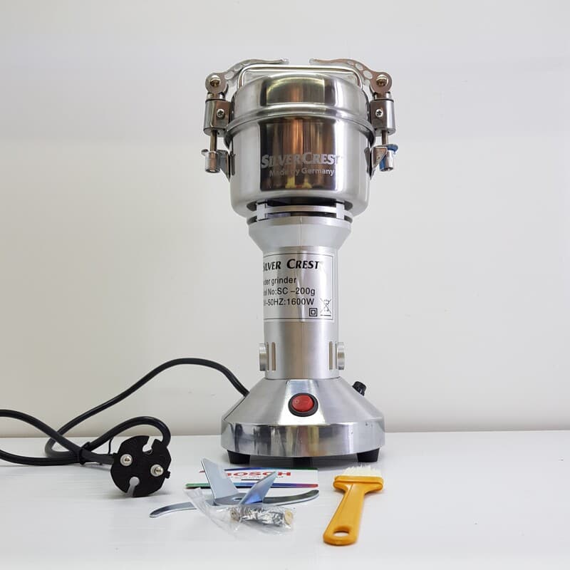 آسیاب صنعتی 200 گرم 1600w (سیلور کرست آلمان) — تصویر ۲