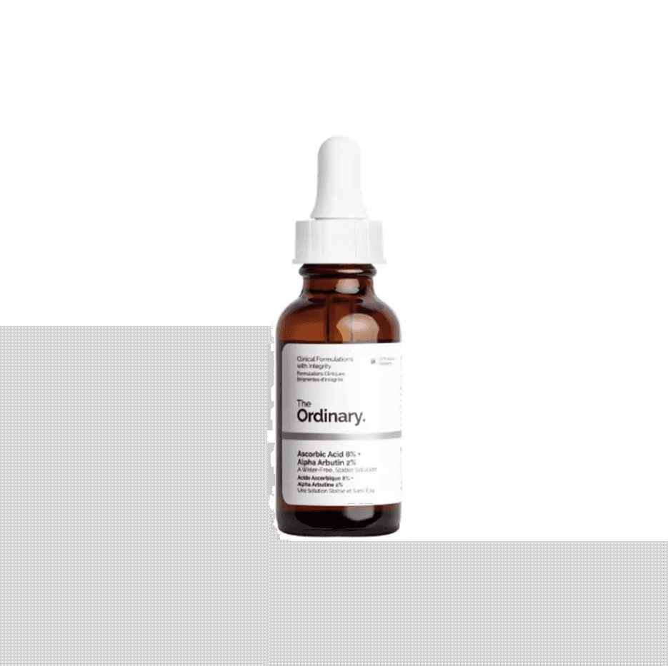 سرم روشن کننده پوست اسکوربیک اسید اوردینری Ascorbic Acid 8% + Alpha Arbutin 2%
