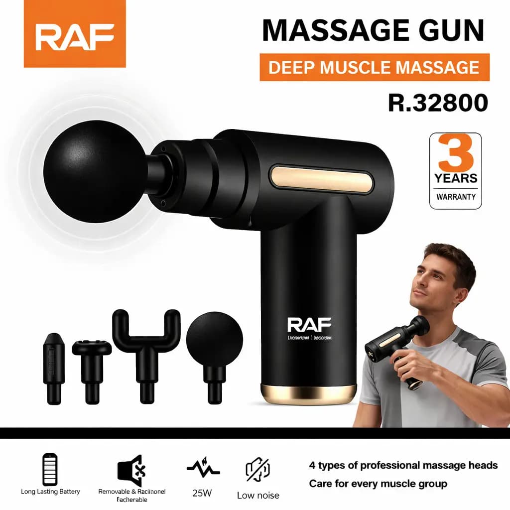 ماساژور تفنگی حرفهای راف مدل Raf R.32800