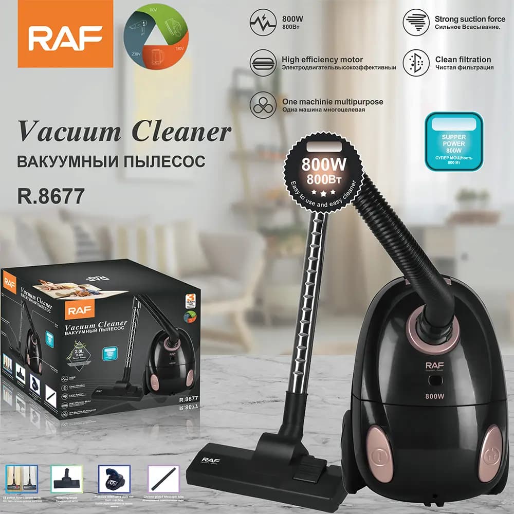 جاروبرقی کیسه‌دار راف مدل Raf R.8677