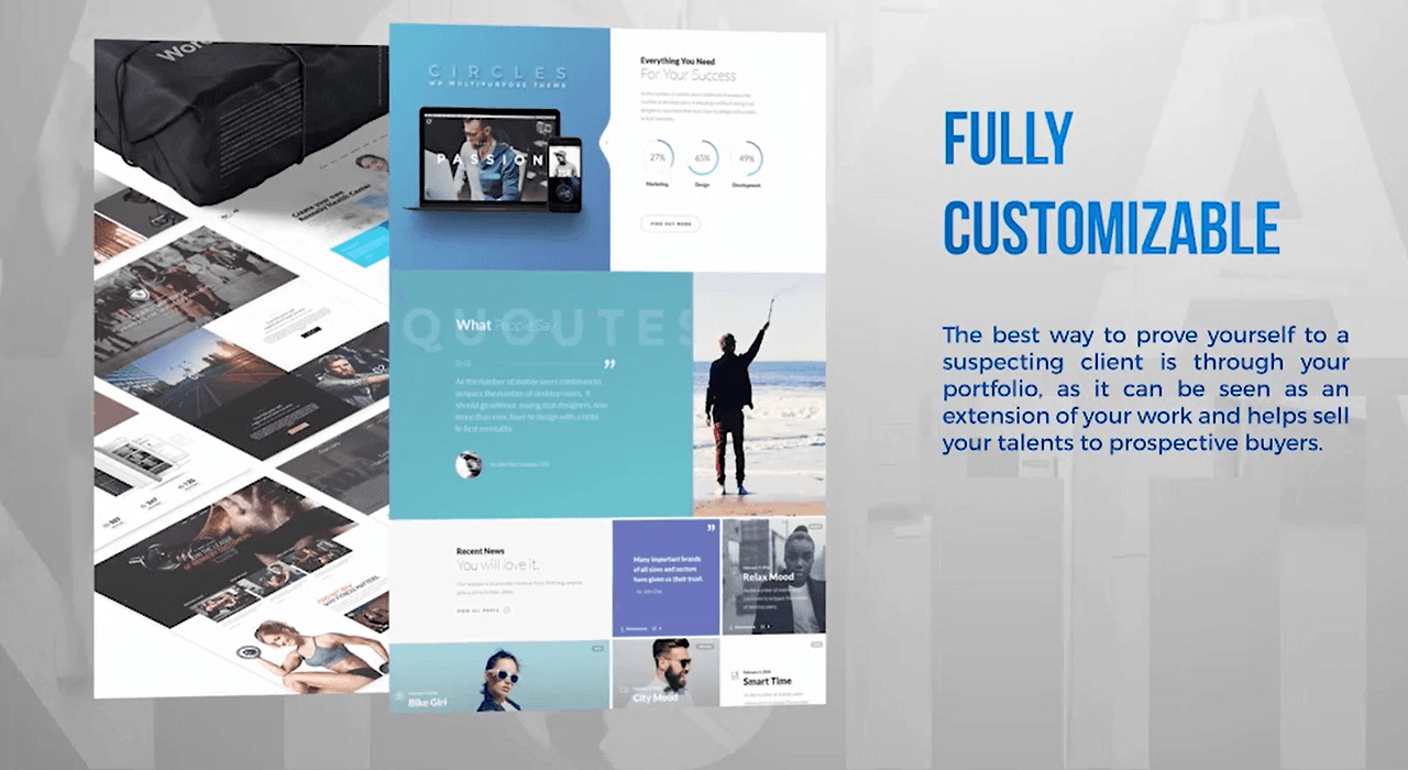 پروژه آماده افتر افکت معرفی سایت – Website Presentation