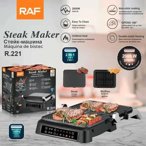 استیک ساز و گریل برقی راف مدل Raf R.221