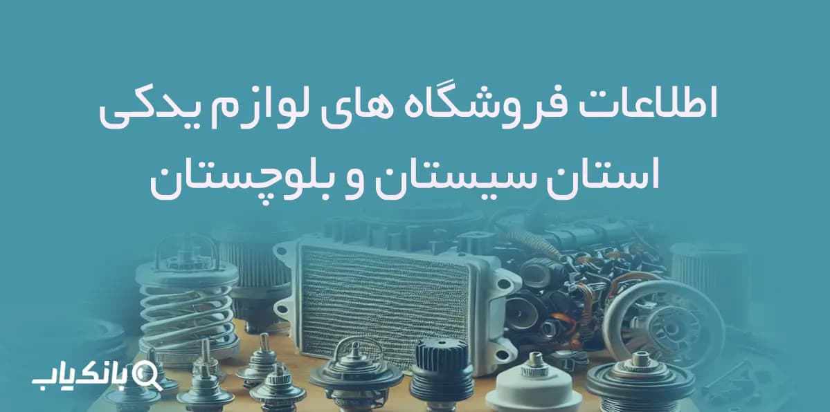 اطلاعات فروشگاه های لوازم یدکی استان سیستان و بلوچستان — تصویر ۲