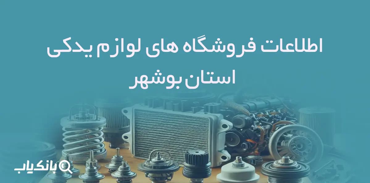 اطلاعات فروشگاه های لوازم یدکی استان بوشهر — تصویر ۲