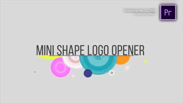 پروژه پریمیر لوگو موشن مینیمال – Shape Logo Minimal