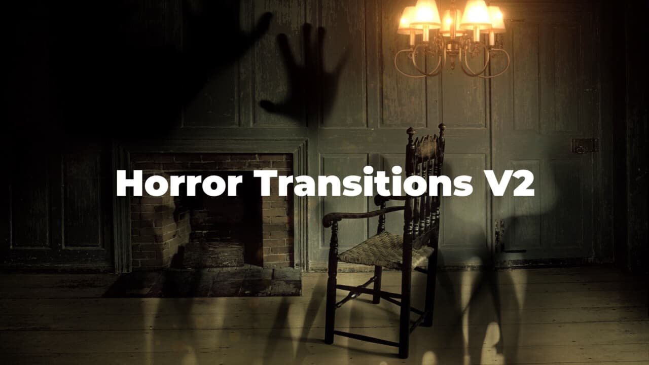 پریست 9 ترانزیشن ترسناک پریمیر | Horror Transitions V2 — تصویر ۲