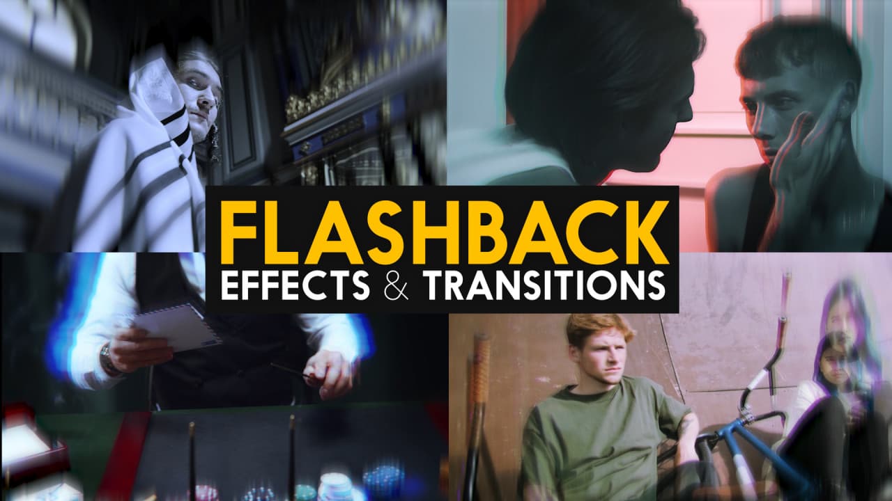 12 پریست افکت فلش بک پریمیر | Flashback Effects and Transitions