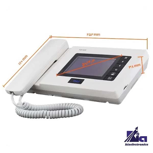 گوشی آیفون تصویری TVD-1035 تابا — تصویر ۲
