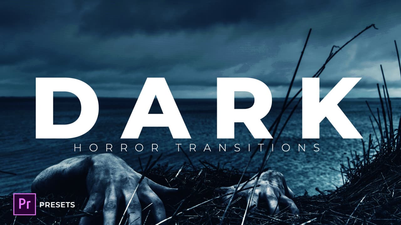 پریست ترانزیشنهای پریمیر افکتهای تاریک و ترسناک | Dark Horror Transitions — تصویر ۲