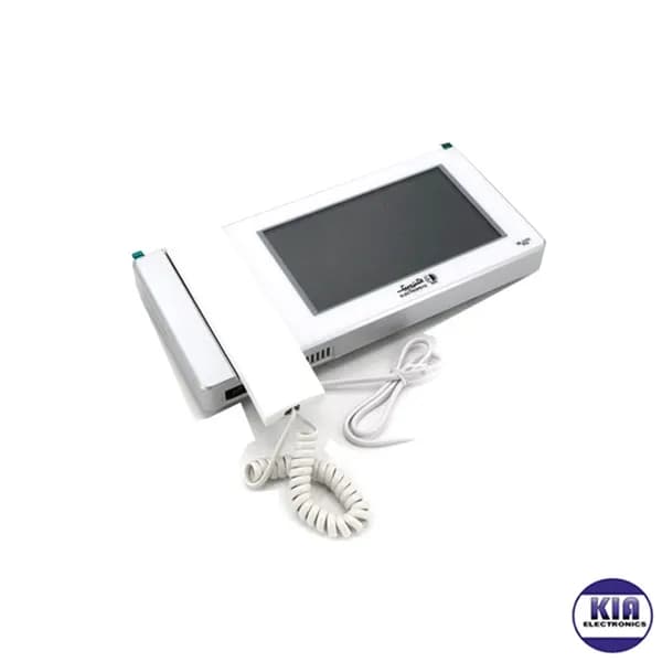 پکیج آیفون تصویری الکتروپیک 4 طبقه 996 سفید با ماژول و پنل رندا — تصویر ۳