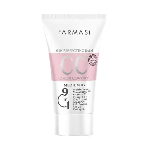 سی سی کرم فارماسی Farmasi شماره 3 مدیوم حجم 50 میل