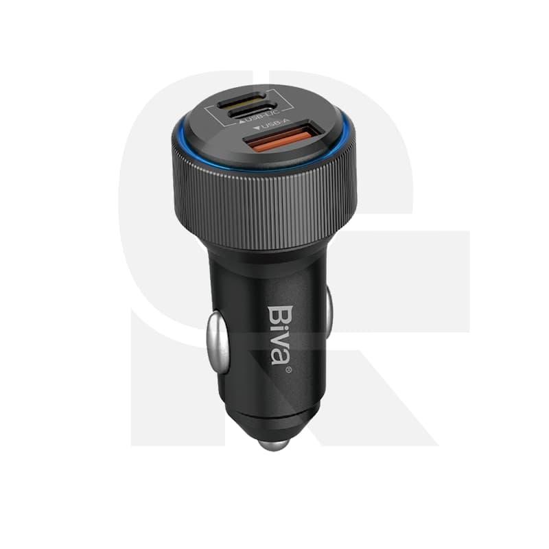 شارژر فندکی بیوا 38W مدل BIVA CC-27