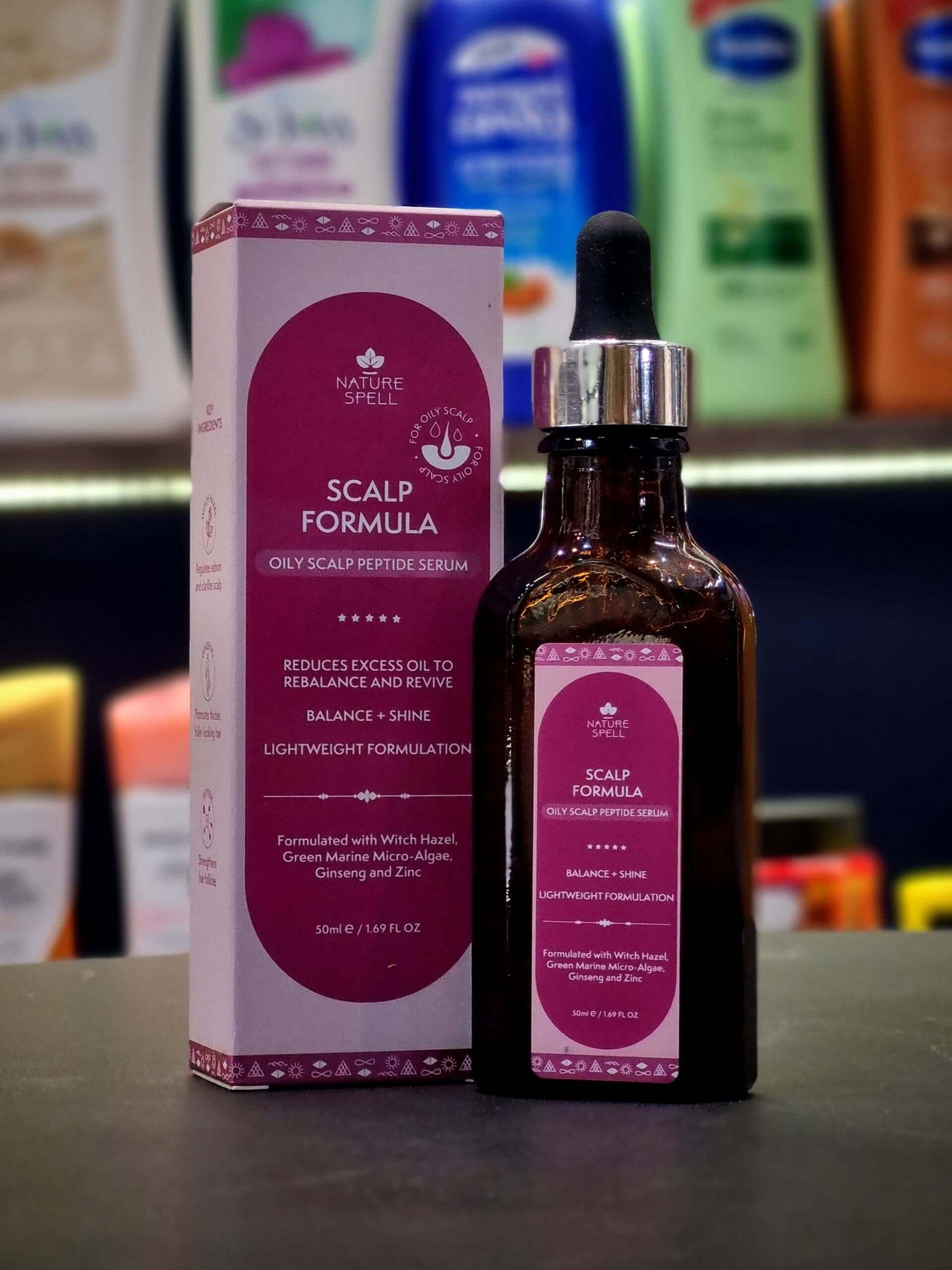 سرم کنترل چربی کف‌ سر نیچراسپل