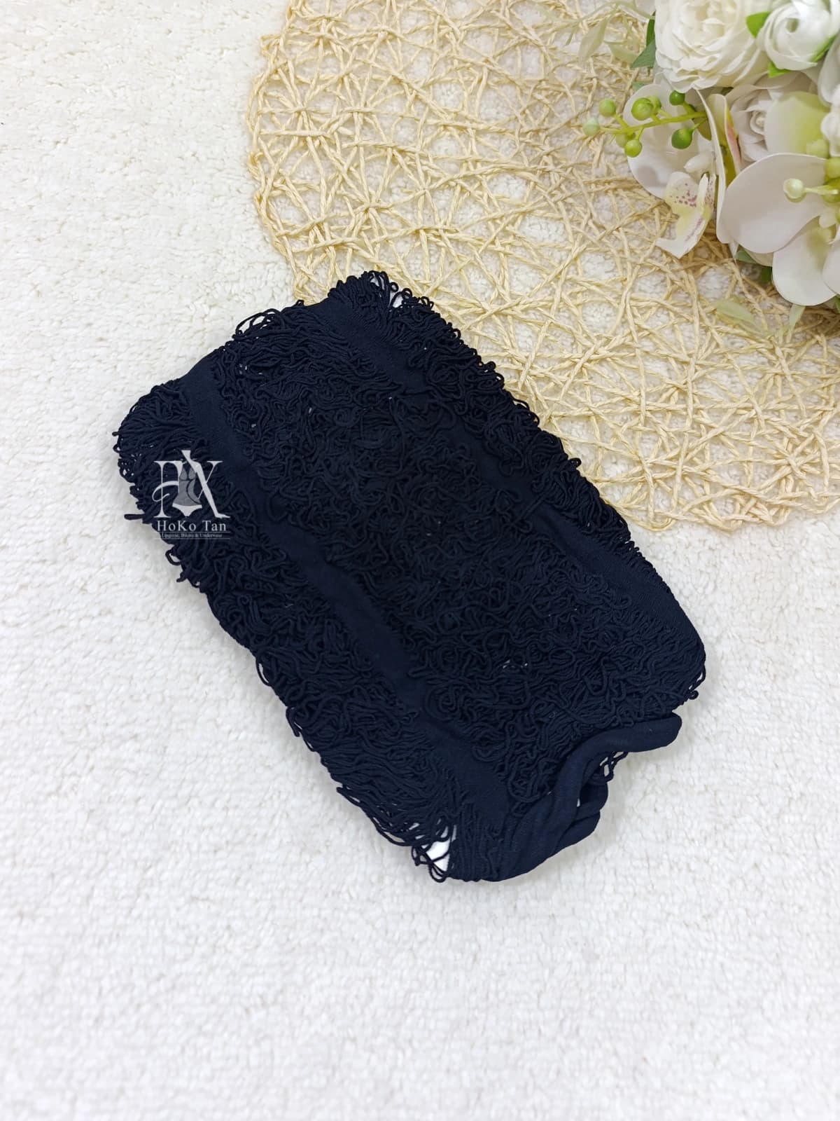 لباس خواب تونیکی فانتزی ریش ریش کد 86081 — تصویر ۳