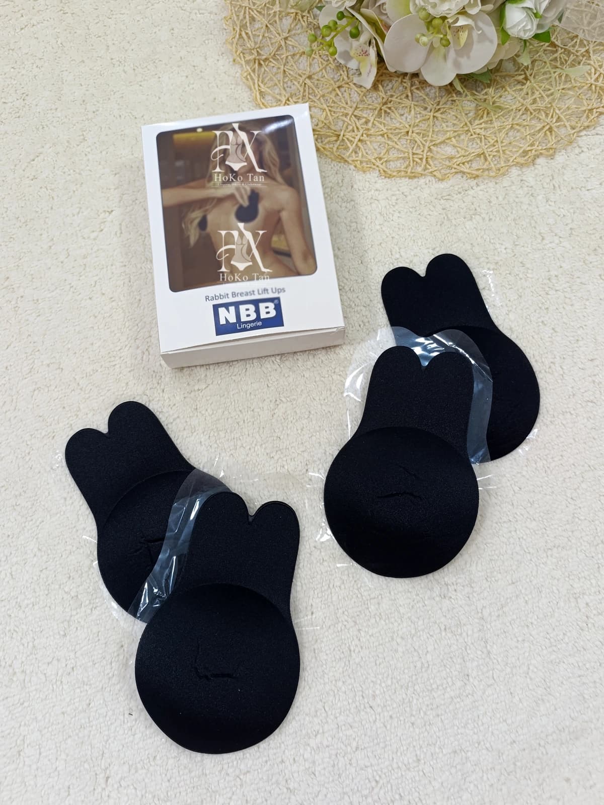 سوتین چسبی خرگوشی NBB کد 0031 — تصویر ۴