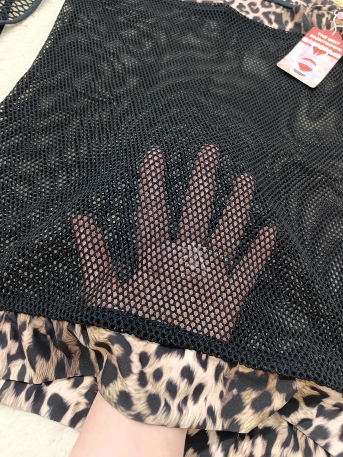 کاستوم پلنگی زنبوری دکلته کد 139 — تصویر ۳