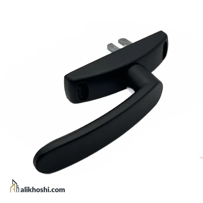 دستگیره تک زبانه مشکی آیسان میکرو کشویی | بازرگانی خوشی