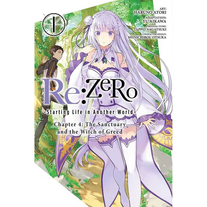 مانگا ری زیرو – پناهگاه و جادوگر طمع (Re:Zero – The Sanctuary and the Witch of Greed)