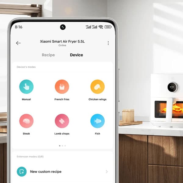 هواپز هوشمند شیائومی مدل MAF15 سایز 5.5 لیتری — تصویر ۴