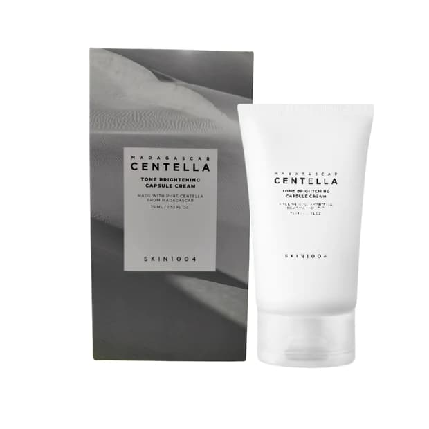 کرم روشن کننده پوست اسکین 1004 سنتلا ماداگاسکار 75 میل SKIN1004 CENTELLA Madagascar tone capsule cream — تصویر ۲
