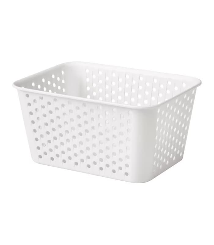 جعبه نظم دهنده ایکیا، مدل PLOGSVÄNG، پلاستیک/سفید، 15x20x10 سانتی متر