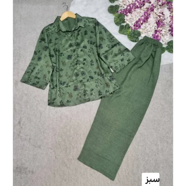 ست تونیک شلوار گلبرگ کد 204