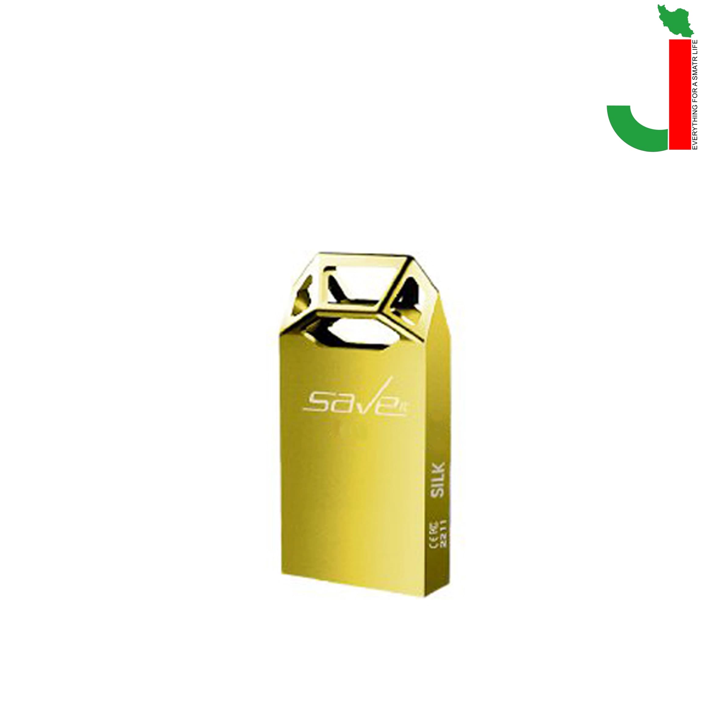 فلش مموری سیو ایت مدل SILK ظرفیت 64 گیگابایت USB2.0 — تصویر ۲