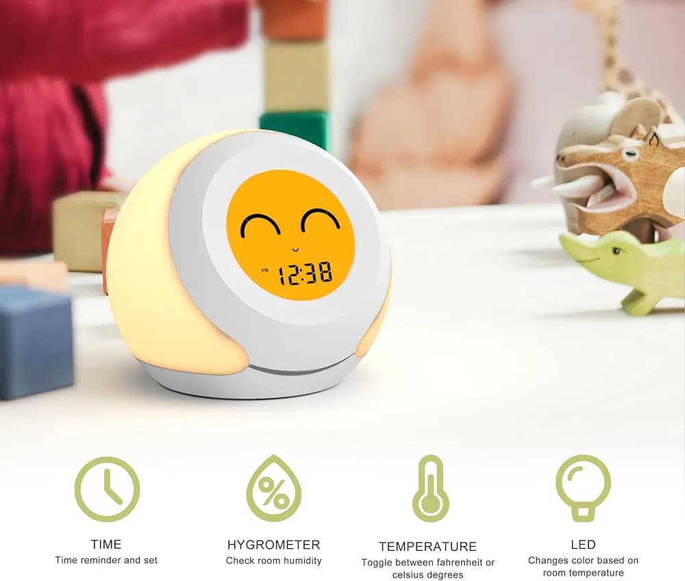 ساعت دیجیتالی چراغ دار کودک برندiTOMA — تصویر ۲