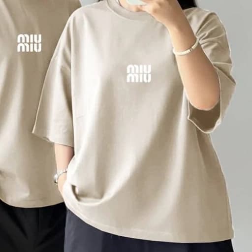 تیشرت باکسی miu miu کد 181 — تصویر ۶