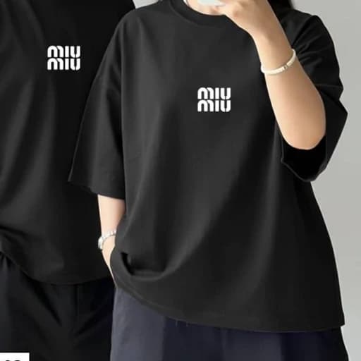 تیشرت باکسی miu miu کد 181 — تصویر ۹