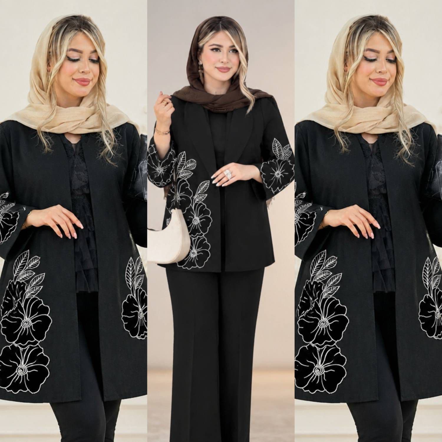 کت مروارید دار زنانه کد 180