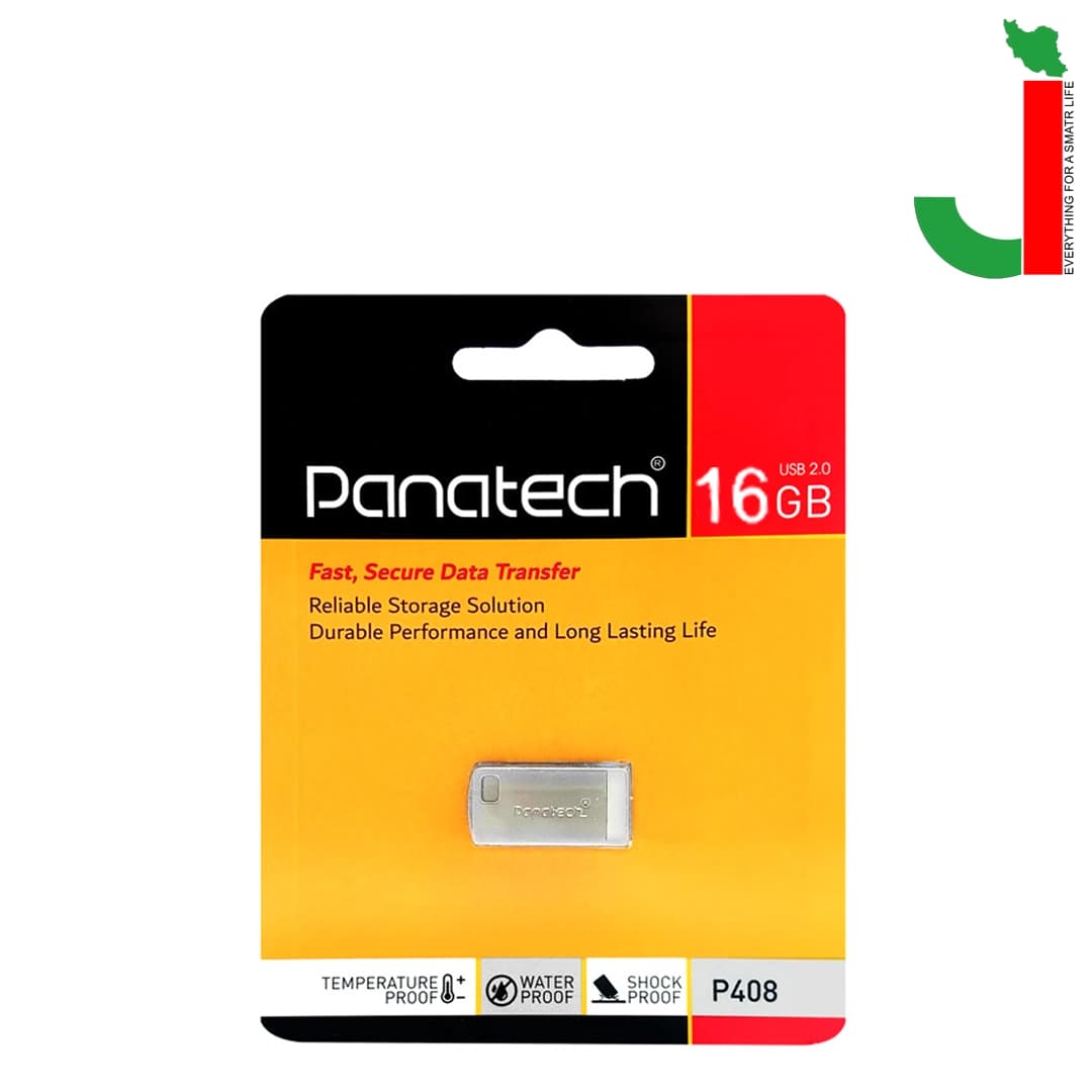 فلش مموری پاناتک مدل P408 ظرفیت 16 گیگابایت USB 2.0 — تصویر ۲