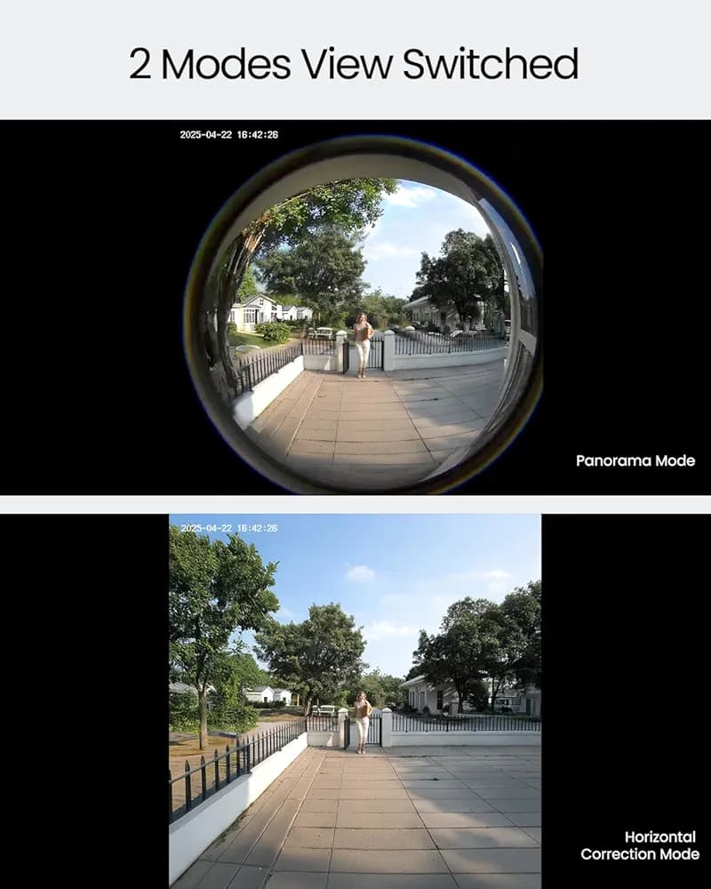 زنگ درب تصویری وای فای دار برند ieGeek — تصویر ۳
