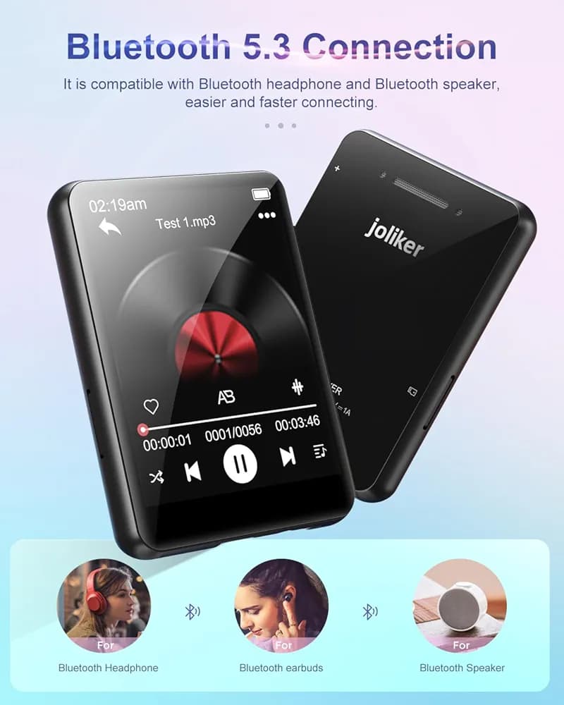 موزیک پلیر Mp3 برندjoliker مدلMS4 — تصویر ۳