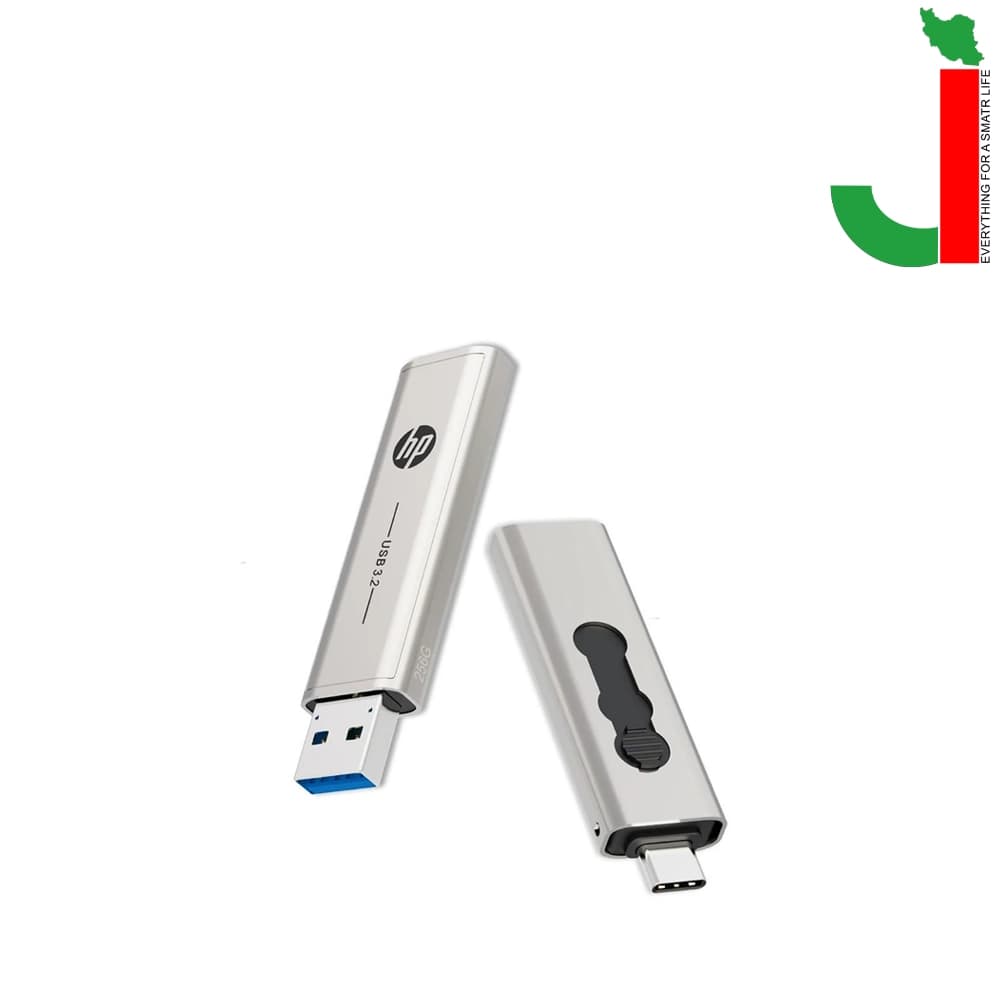 فلش اچ پی مدل X796C ظرفیت 64 گیگابایت USB3.2 / دارای OTG TYPE C