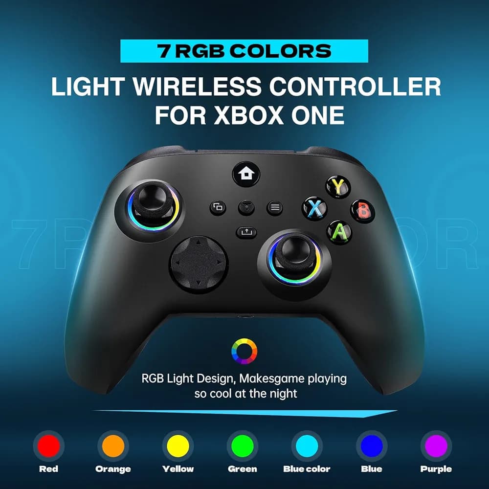 دسته بازی بیسیم XBOX One RGB مدل XP-024 — تصویر ۴
