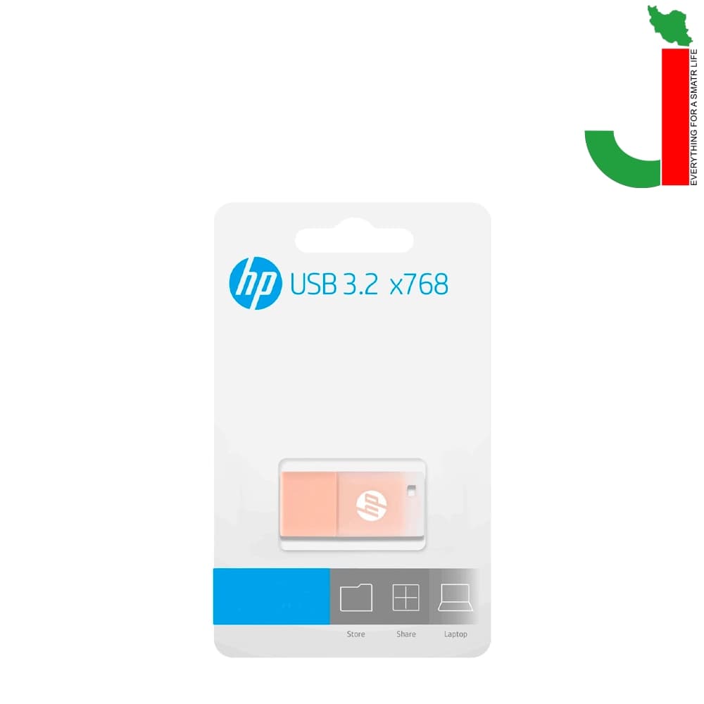 فلش اچ پی مدل X768 ظرفیت 32 گیگابایت USB3.2 — تصویر ۲