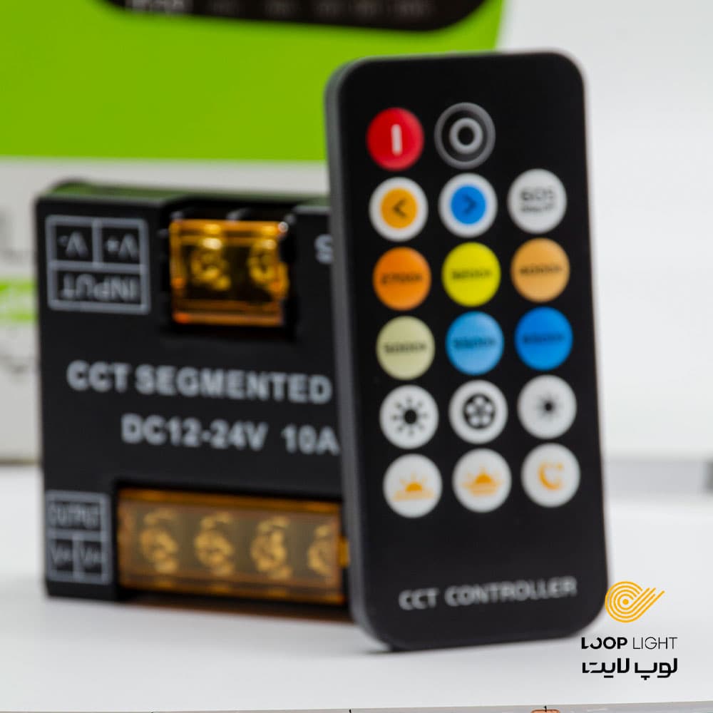 ریموت کنترل 20 امپر 12 ولت لوپ لایت مدل RF SUNSET — تصویر ۲