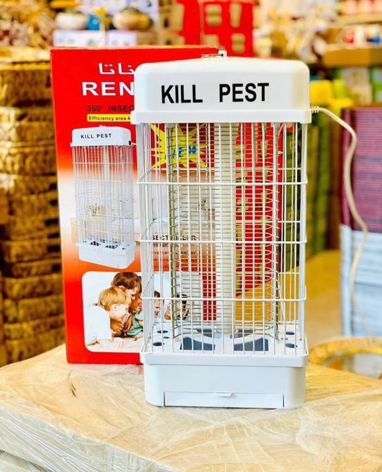 حشرهکش برقی ریناتا مدل آویز Renata RT-1X15W – توان ۱۵ وات (KILL PEST)