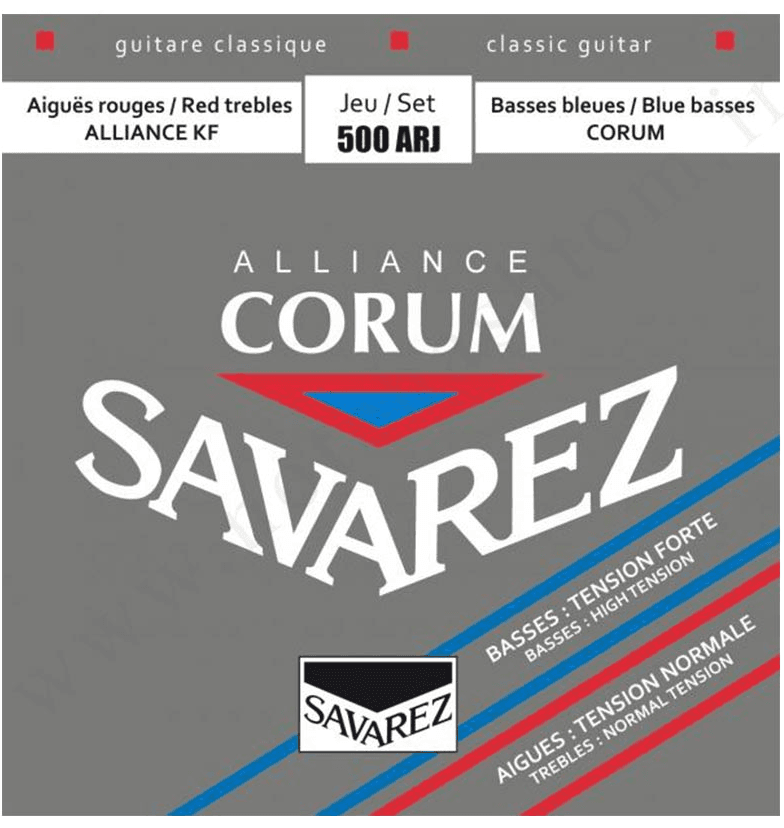 سیم گیتار کلاسیک ساوارز ( ORGINAL ) مدل savarez 500 arj