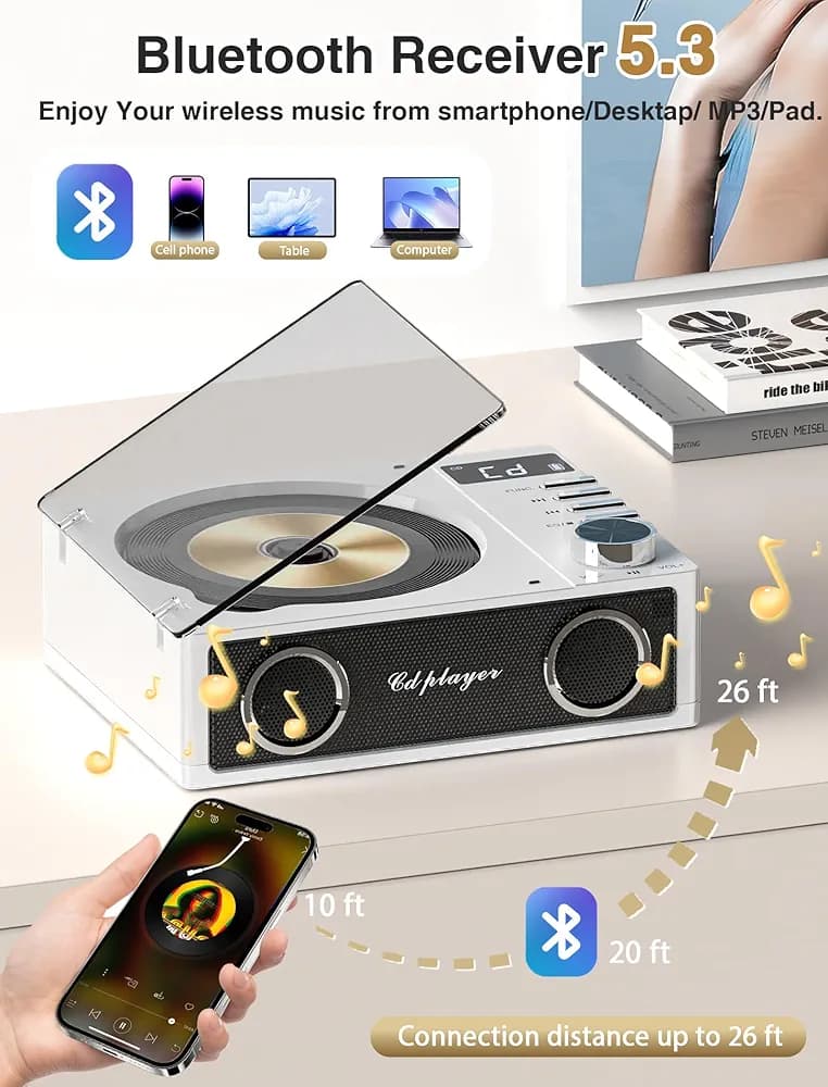سی دی پلیر قابل حمل مدل CD-19 — تصویر ۵