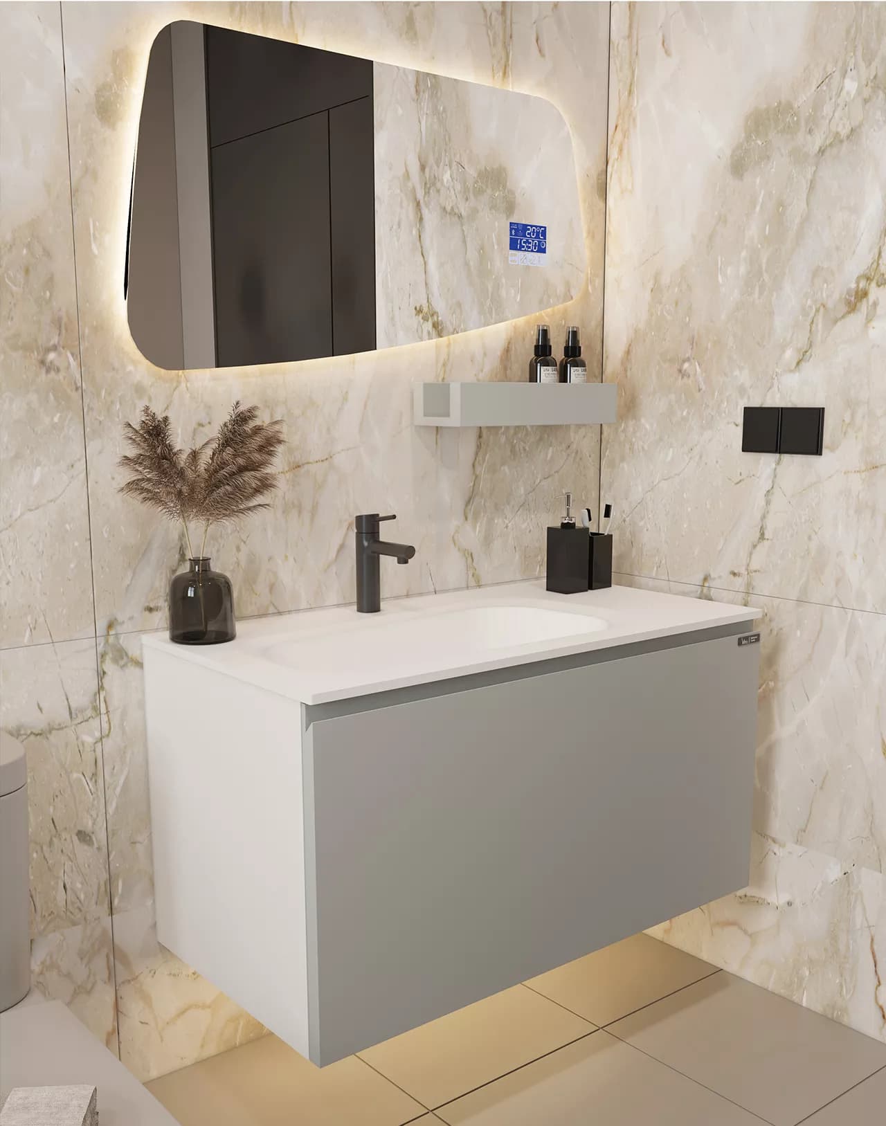 ست کابینت و روشویی 3089