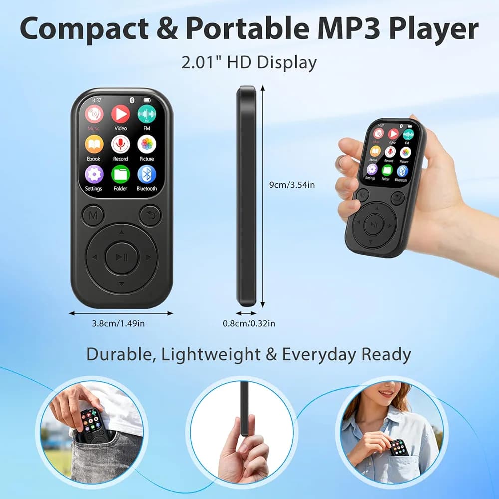 موزیک پلیر Mp3 برند Taichaeu — تصویر ۲