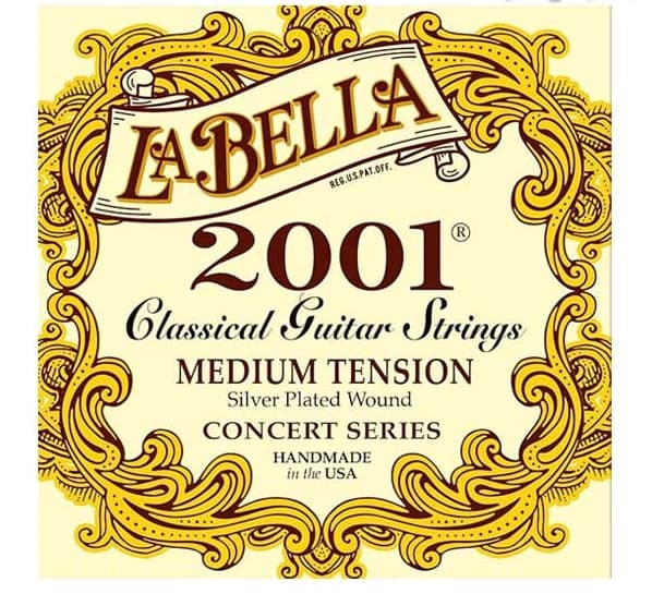سیم گیتار كلاسيك لابه لا 2001 اورجينال LaBella classical 2001