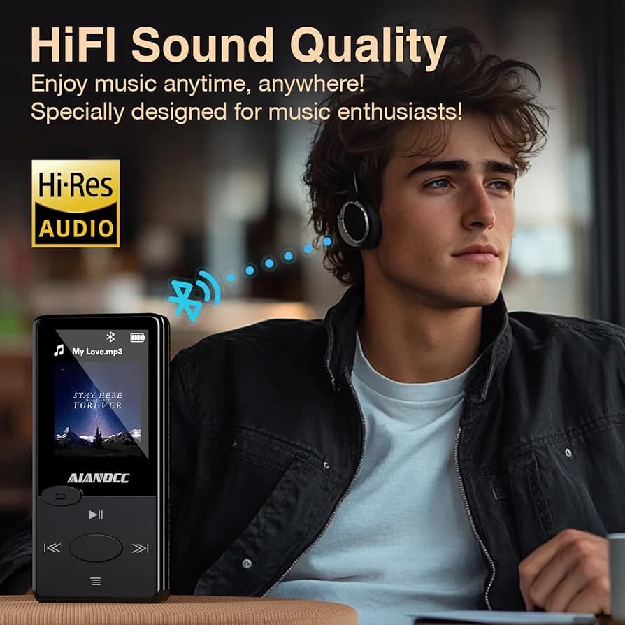 موزیک پلیر Mp3 برند AIANDCC مدلM12 — تصویر ۷