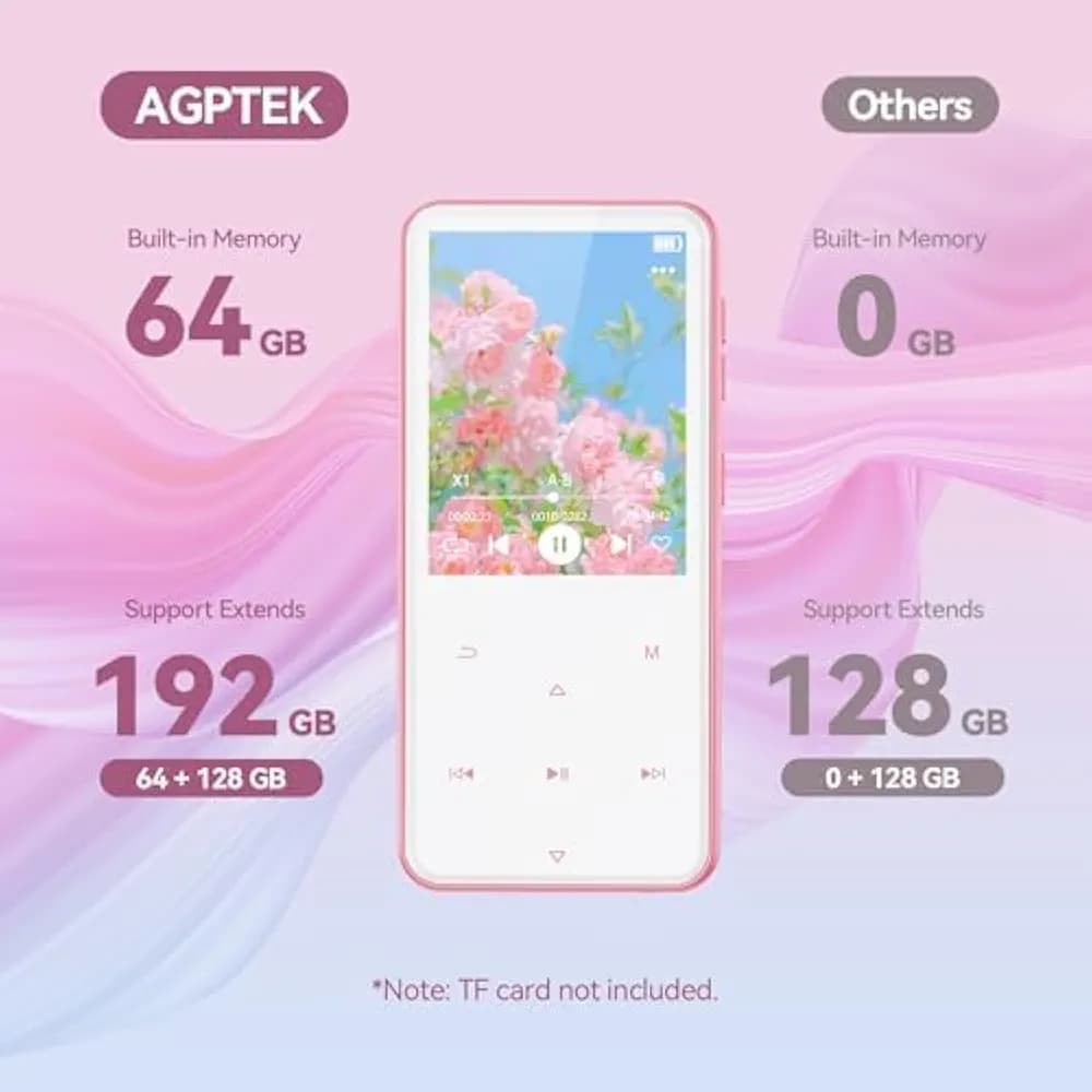 موزیک پلیر Mp3 برند AGPTEK مدل JP8933 — تصویر ۵