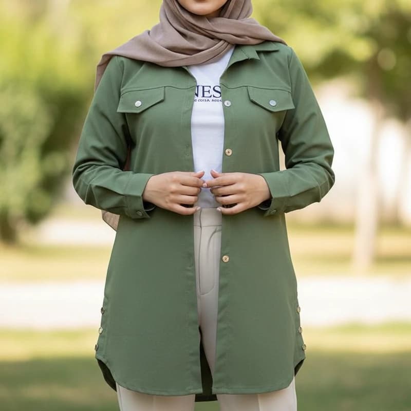 مانتو اسپرت زنانه کد 130