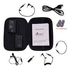 میکروفون بی سیم یقه ای ساندکو مدل soundco wireless CU-2200 — تصویر ۳