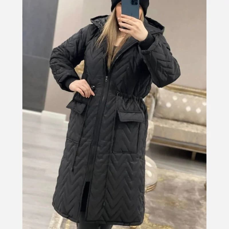 کاپشن بلند زنانه آمبردی کد 117